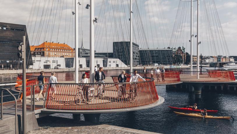 The Circle bridge, Copenhague