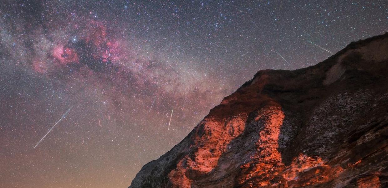 Sterren kijken in Denemarken, Bulbjerg, astrofotografie