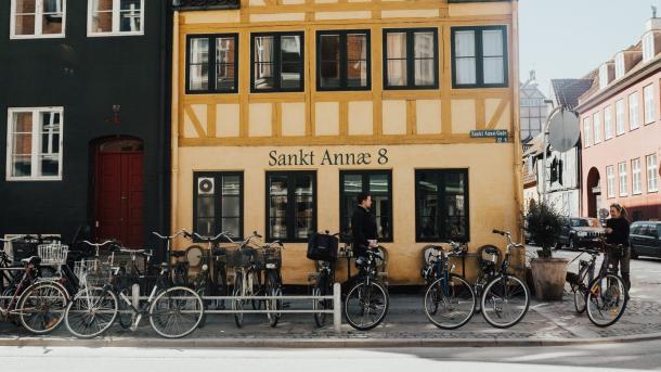 The restaurant Sankt Annæ 8 in Christianshavn, Copenhagen
