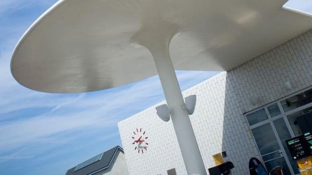 Arne Jacobsen's Petrol Station Bellevue