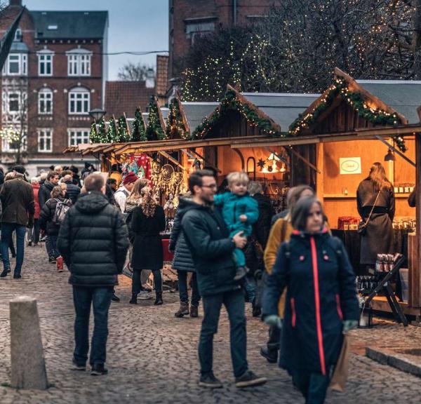 Hans Christian Andersen Christmas market in Odense