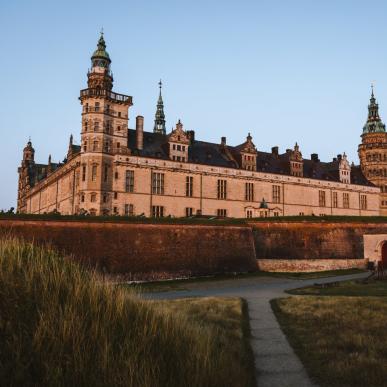 Hamlet's castle, Kronborg, in Helsingør