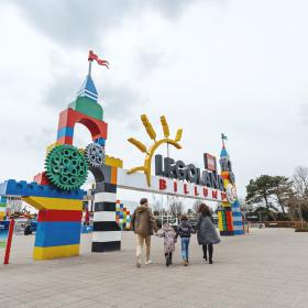 LEGOLAND Billund Denemarken Entrance